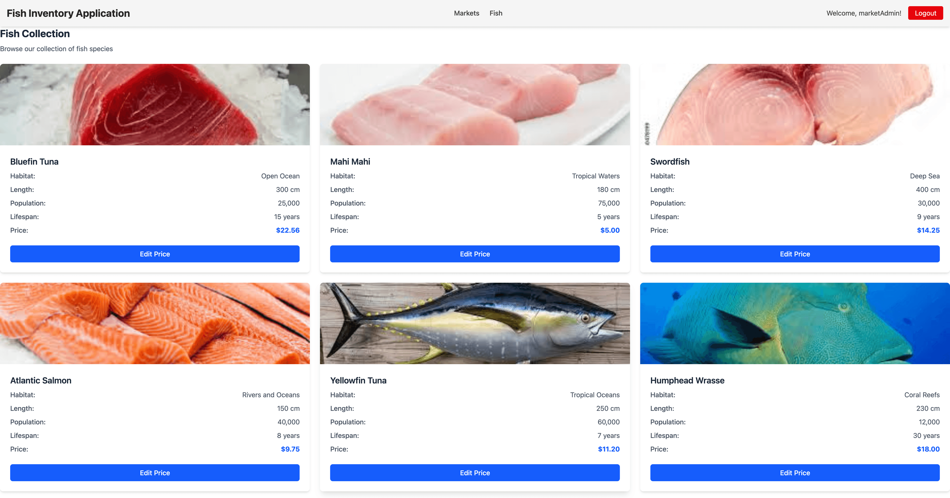 Ben Corbett's Fish Inventory Project